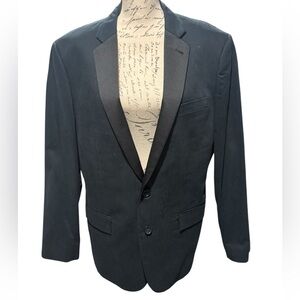J. Crew Men’s Ludlow Laursmiani 2 button Tuxedo Jacket 44R Black Chino 66596 NWT